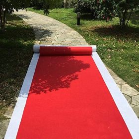 Aisle Runners Wedding Accessories 2mm Red Aisle Runner Carpet Rugs for Step and Repeat Display