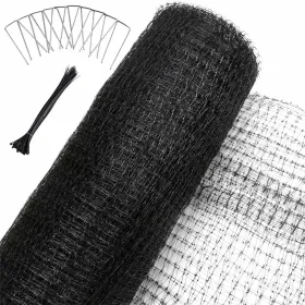 7.5ft*65ft Plastic Deer Netting Offers High-strength Protection Against Deer Intrusion, Suitable For Yards, Farmlands, And Gardens. (Option: 75ft65ft)